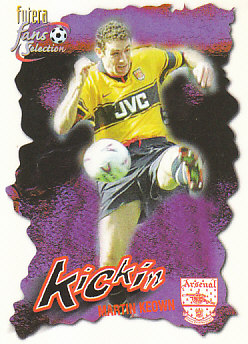 Martin Keown Arsenal 1999 Futera Fans' Selection #45